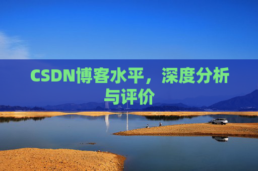 CSDN博客水平，深度分析与评价